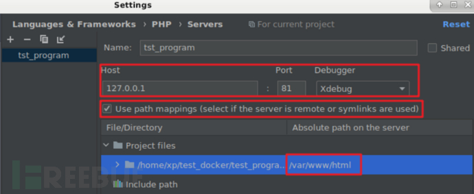 PHPSTORM中怎么调试Docker项目