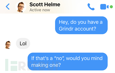 简单复制resetTokenrh 实现Grindr账号劫持