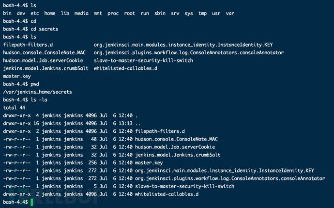 Jenkins漏洞的示例分析