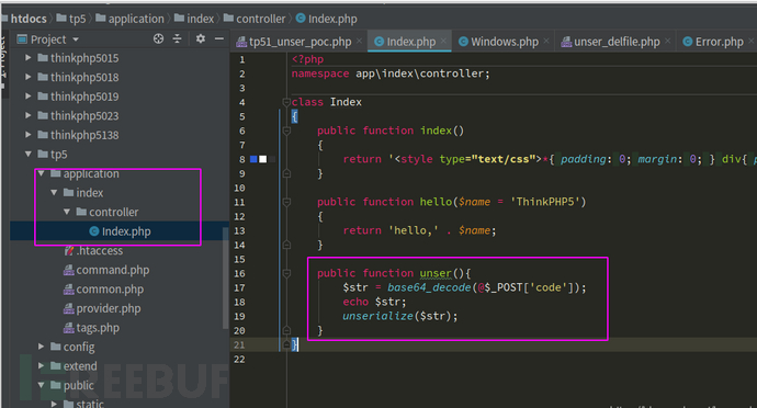 thinkphp 5.1反序列化利用链的示例分析