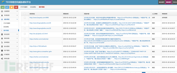 Tide网络空间探测平台建设思路是什么