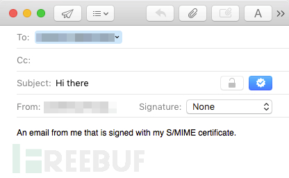 如何用SMIME加密任意邮件