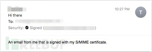 如何用SMIME加密任意邮件