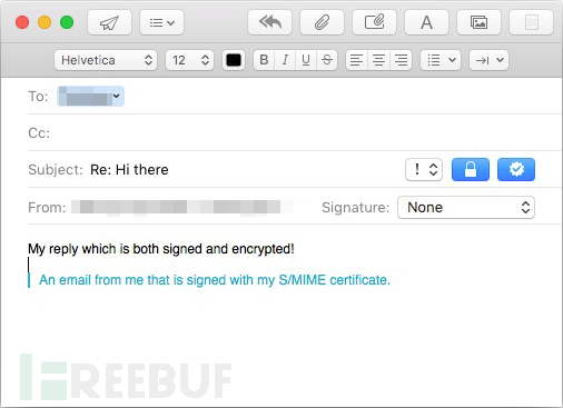 如何用SMIME加密任意邮件