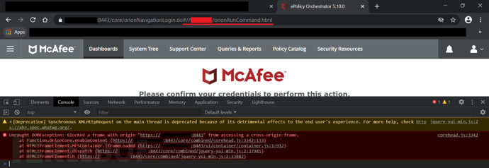 McAfee ePolicy Orchestrator中HTML注入漏洞的示例分析