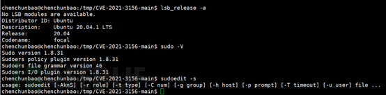 怎么进行Sudo堆缓冲区溢出漏洞CVE-2021-3156复现