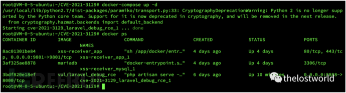 Laravel Debug mode 遠程代碼執(zhí)行漏洞CVE-2021-3129的示例分析