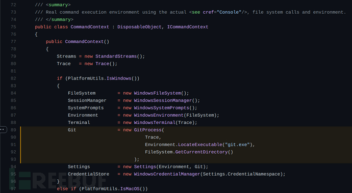 GIT命令行工具远程代码执行漏洞的示例分析