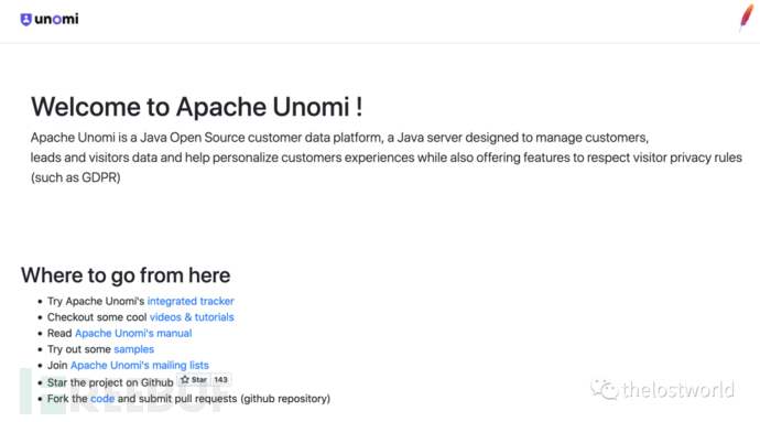 Apache Unomi 远程代码执行漏洞CVE -2020-13942如何复现