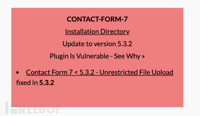 Contact Form 7插件中的不受限制文件上传漏洞CVE-2020-35489该怎么分析