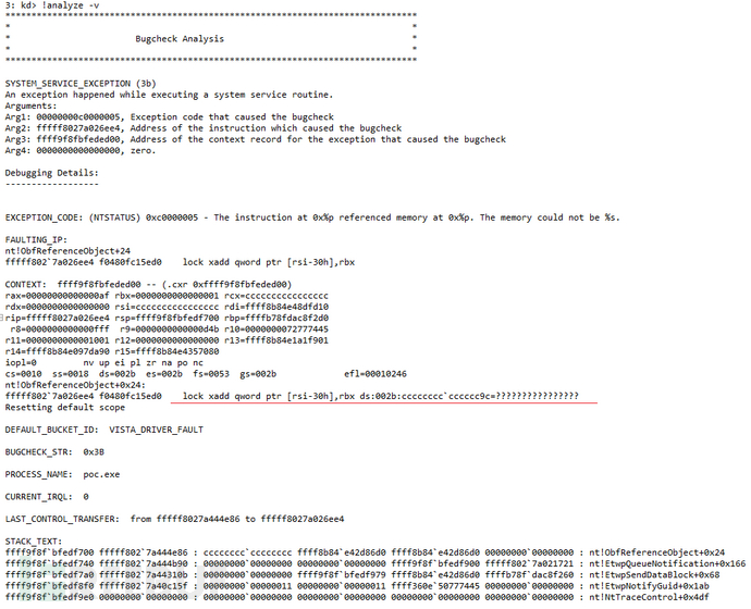 Windows内核提权漏洞CVE-2020-1034的示例分析