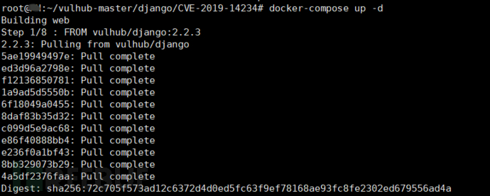 怎么进行CVE-2019-14234 Django JSONField SQL注入漏洞复现的解析