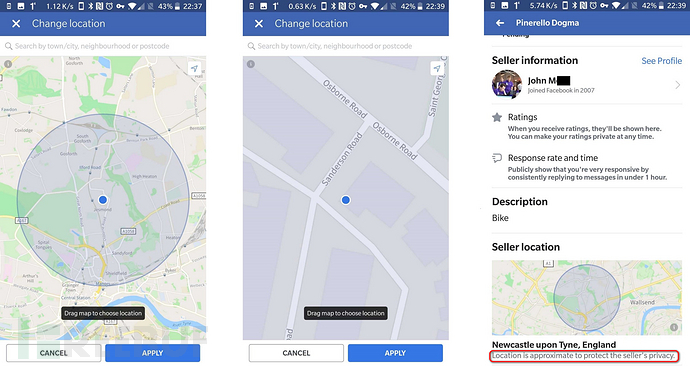 如何获取Facebook Marketplace卖家精确地理位置信息