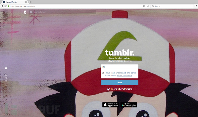 如何分析繞過Tumblr用戶注冊過程中的reCAPTCHA驗證