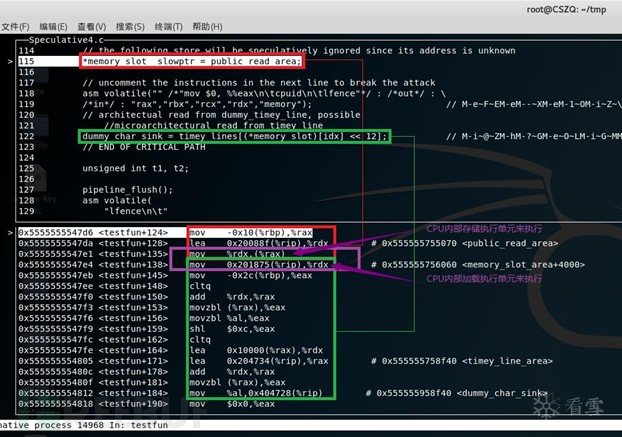 怎样进行CVE-2018-3639最新边信道攻击的详细分析