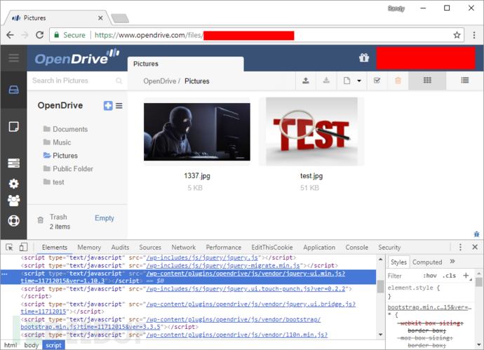发现OpenDrive云存储平台的会话机制漏洞的示例分析