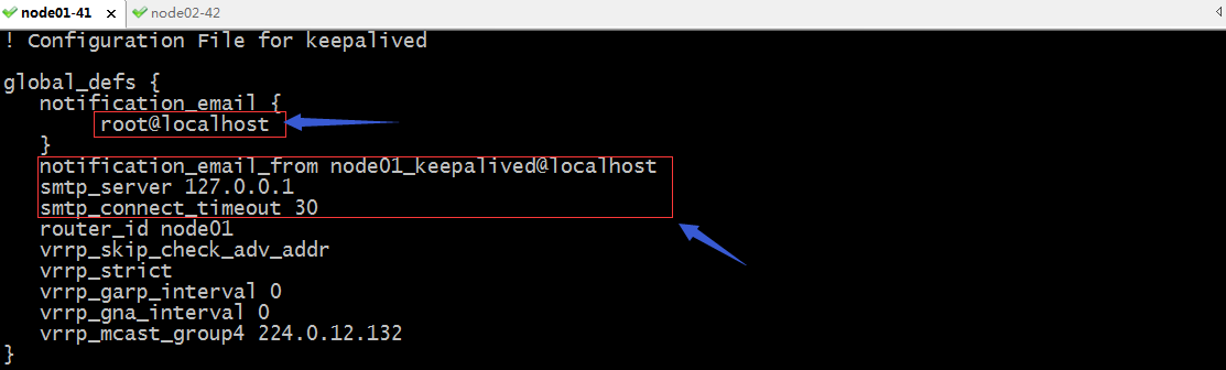 高可用服務(wù)中的Keepalived郵件通知配置是怎樣的