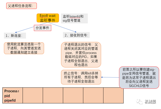 怎样使用进程池实现高并发服务器