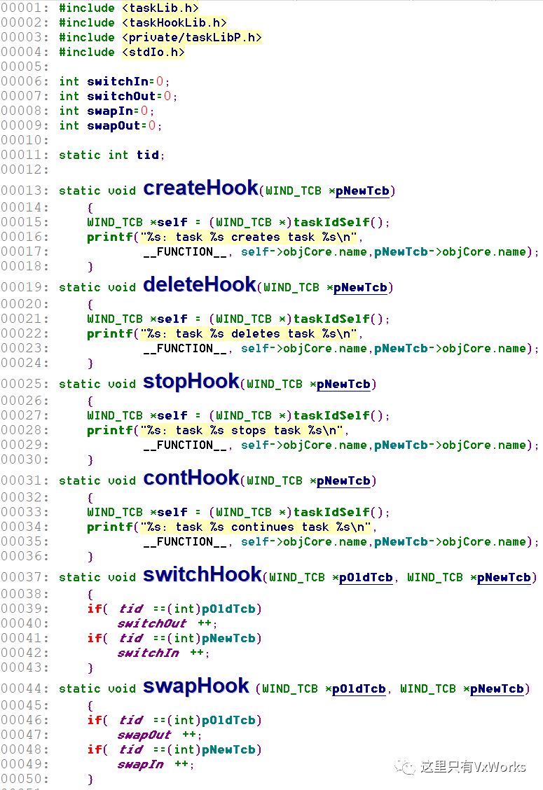 vxworks中Task的Hook怎么用