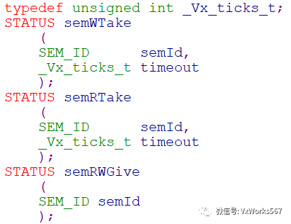 vxworks中Task如何读写信号量