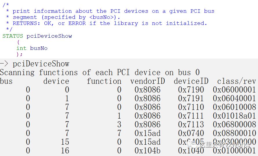 Component中PCI Show有什么用