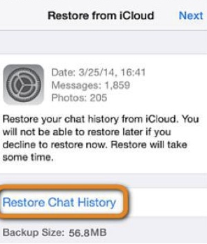 Whatsapp消息是如何从安卓转移到iPhone上面