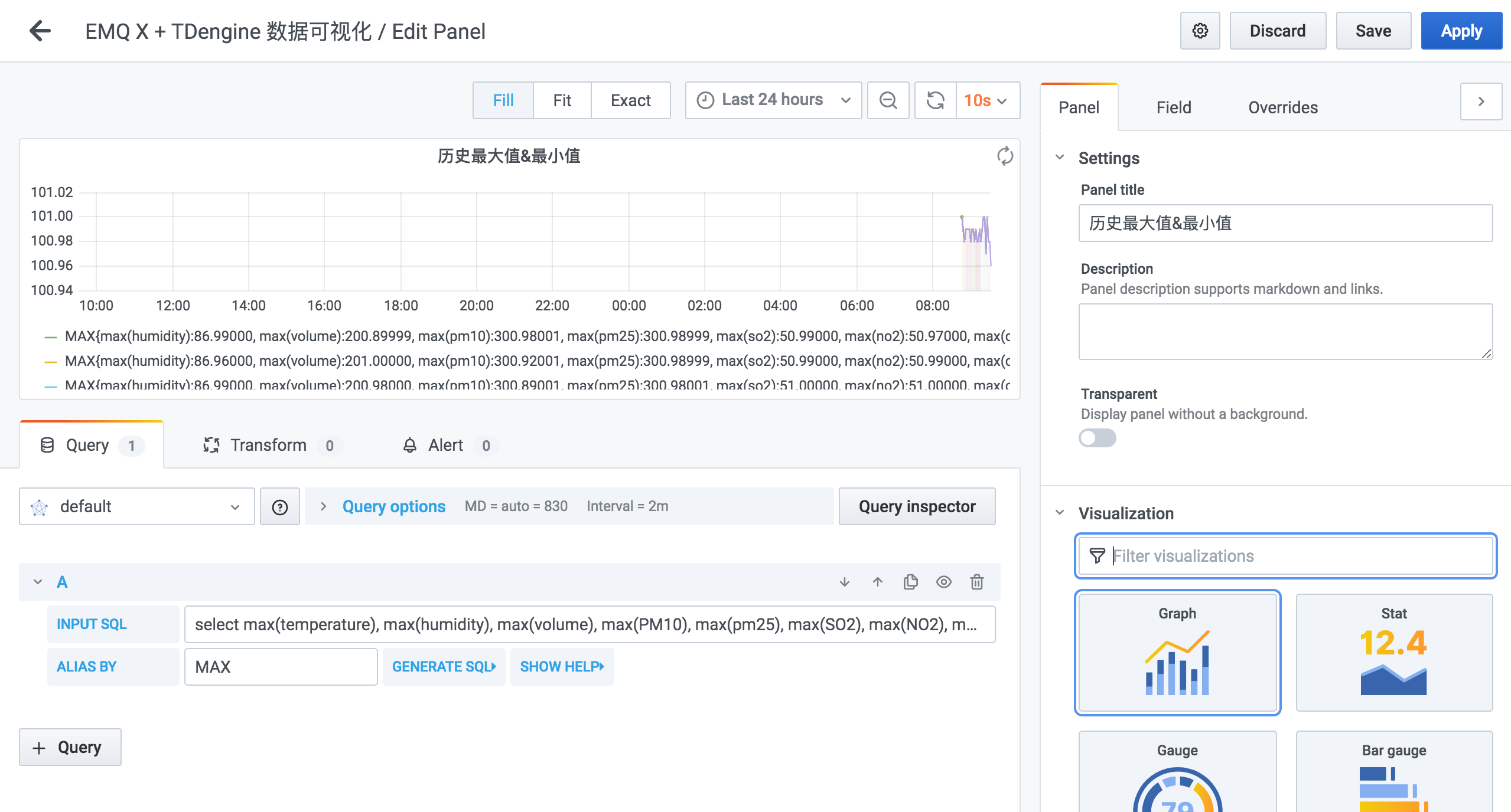 EMQ X+TDengine怎么搭建MQTT物联网可视化平台