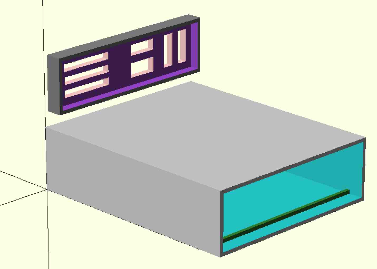 OpenSCAD如何设计3D打印智能路由器盒子