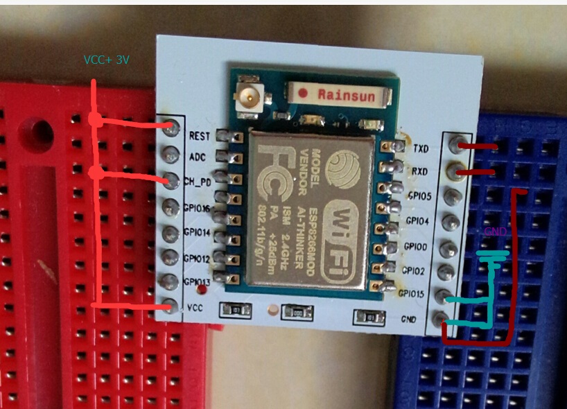 如何进行ESP8266 wifi模块的试用