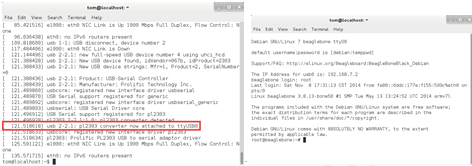 BeagleBone Black设备如何连接