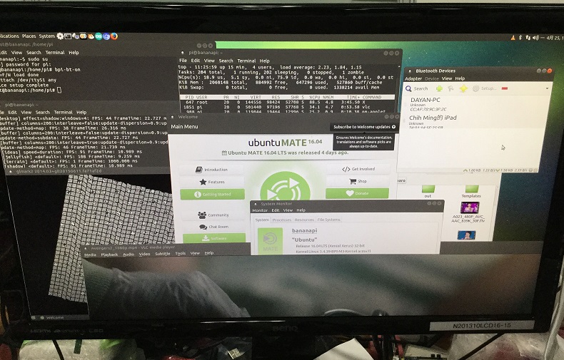 BPI-M3新镜像ubuntu-mate-16.04支持GPU与硬解的示例分析