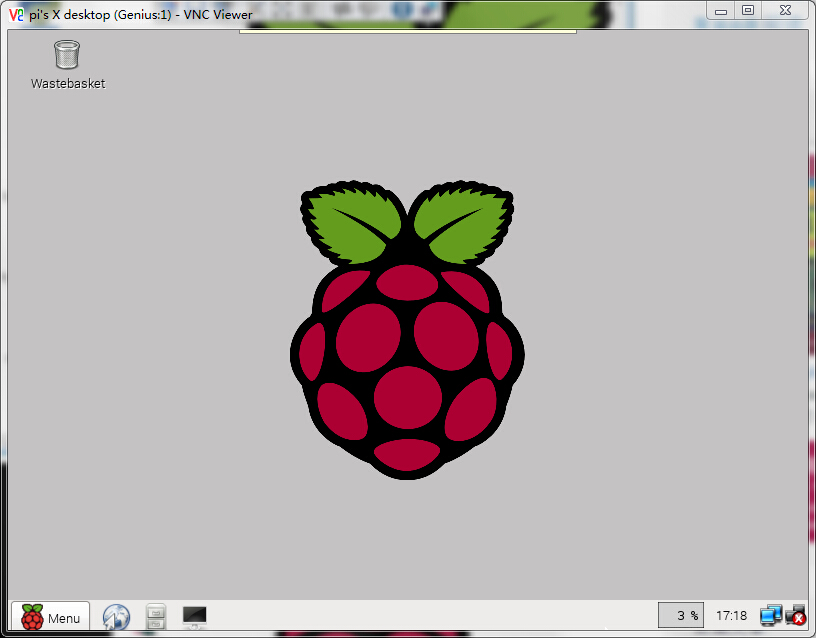 VNC远程登录树莓派的图形界面是怎样的