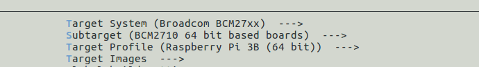Raspberry Pi 3B下LEDE如何编译