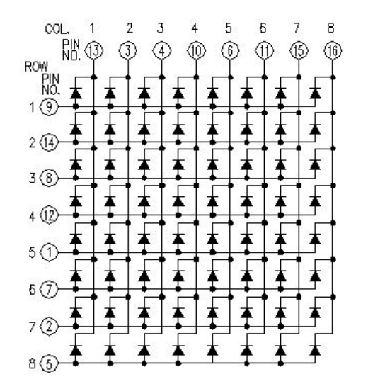 Python拼插编程怎么实现点亮心形8x8点阵