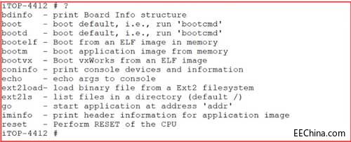 Linux嵌入式中uboot中常用命令什么用