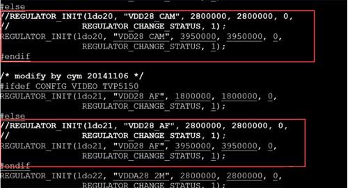 Android如何修改電源管理芯片8767電壓輸出