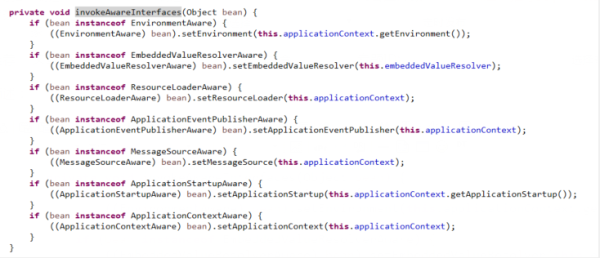 Spring中Aware接口的实现原理是什么
