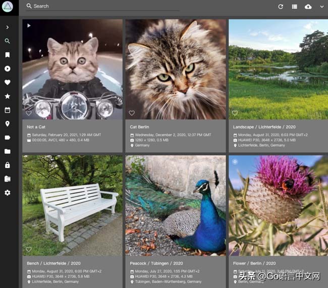 怎么用Go搭建一个照片管理神器