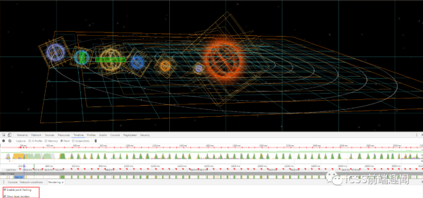 CSS3 3D行星运转与浏览器渲染的原理是什么