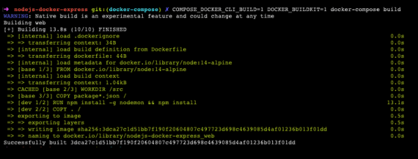 如何使用Docker Compose改善Node.js的开发