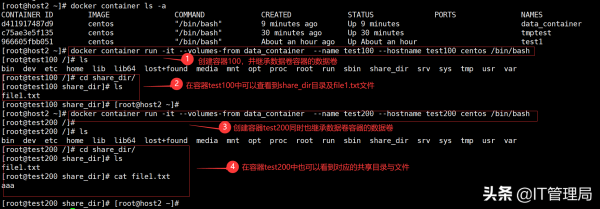 Docker存储管理方式以及容器数据的备份与恢复