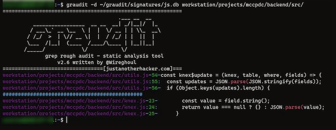 怎么使用命令行工具Graudit來(lái)查找代碼中的安全漏洞