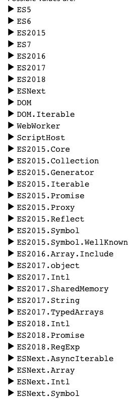 TypeScript的配置文件該怎么寫