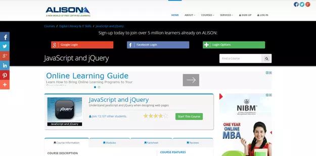 15個(gè)免費(fèi)學(xué)習(xí)JavaScript的優(yōu)秀網(wǎng)站分別是哪些