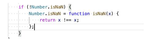 js如何实现一个isNaN函数