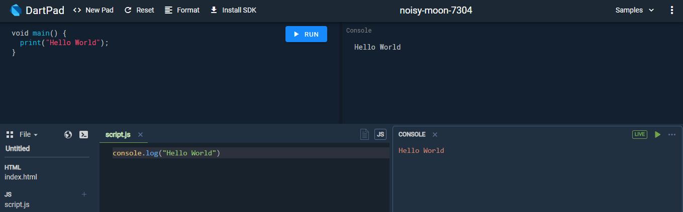 JavaScript vs Dart两者之间的比较是怎样的