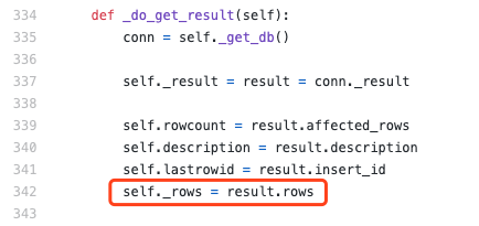 分析PyMySQL获取一条数据会让内存爆炸的原因